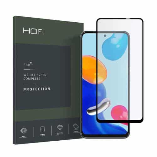 Tempered Glass Full Face Hofi Premium Pro+ Xiaomi Redmi Note 11/ Note 11S Μαύρο (1 τεμ.)