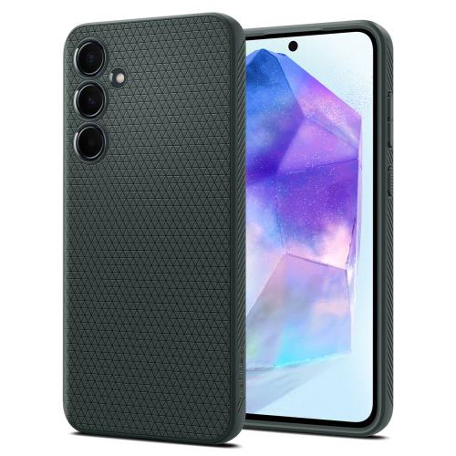 Θήκη Soft TPU Spigen Liquid Air Samsung A556B Galaxy A55 5G Πράσινο